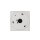 Spot de plafond aluminium verre IP54 GU10 accentué