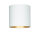 Spot de plafond rond en métal blanc or GU10 POINT