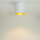 Spot de plafond rond en métal blanc or GU10 POINT