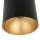 Spot de plafond moderne GU10 en métal noir et or