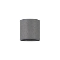 Abat-jour rond en tissu pour lampadaire Cylindre...