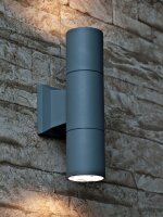 Projecteur Up & Down lampe dextérieur en gris
