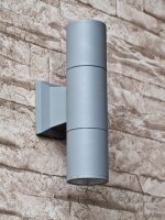 Projecteur Up & Down lampe dextérieur en gris