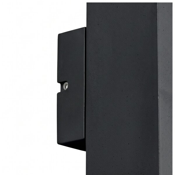 Applique LED TONY Noir IP54 Lampe en aluminium