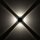 Applique LED IP54 noire 4-flmg Lampe ALESSIO