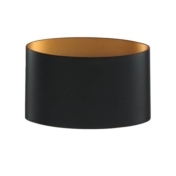 Applique murale dextérieur LED Up Down en or noir IP54 5W