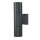 Applique murale moderne noire Up Down IP54 Outdoor