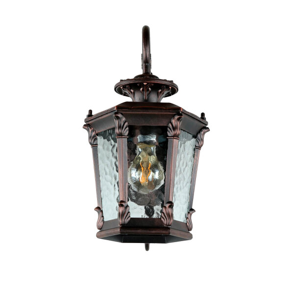 Applique murale rustique extérieure bronze antique 40cm AMUR