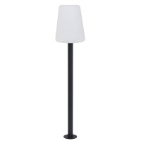 Lampadaire extérieur Gris Blanc