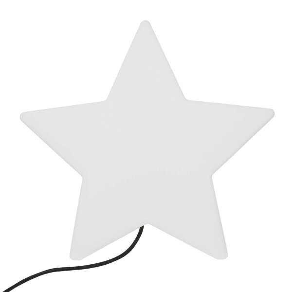 Lampadaire extérieur Blanc Étoile