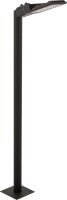Lampadaire LED dextérieur noir