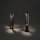 Lampadaire extérieur LED Gris Tepic