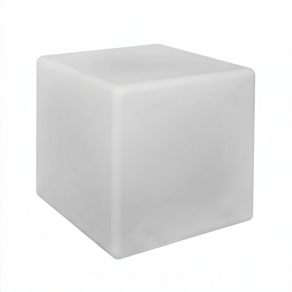 Cube lumineux de jardin blanc 38,5cm Lampe de décoration CUMULUS