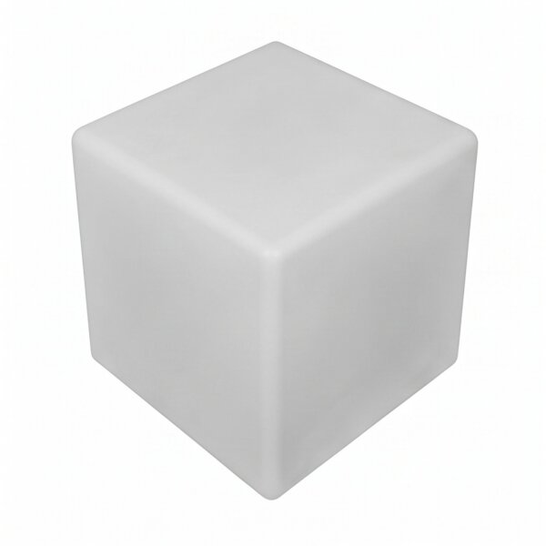 Cube lumineux de jardin blanc 38,5cm Lampe de décoration CUMULUS