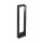 Lampadaire LED Noir Alu IP54 Lumière ALESSIA