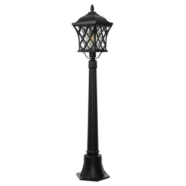 Lampadaire extérieur classique en anthracite