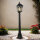 Lampadaire extérieur classique en anthracite