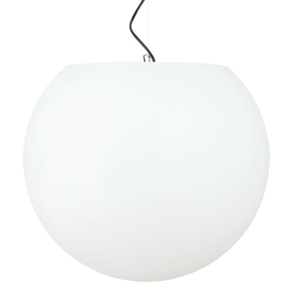 Grande lampe à suspendre pour lextérieur en blanc Ø60cm