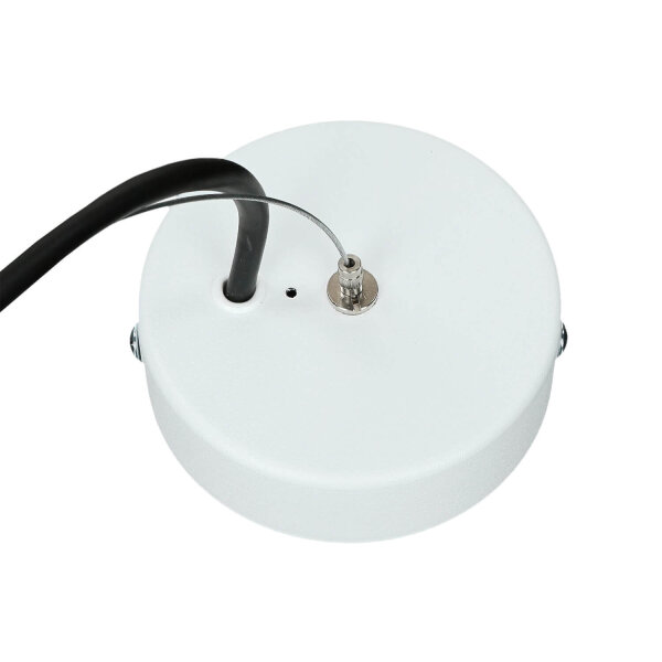 Grande lampe à suspendre pour lextérieur en blanc Ø60cm