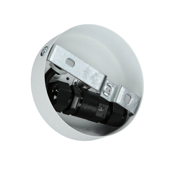 Grande lampe à suspendre pour lextérieur en blanc Ø60cm