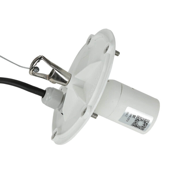 Grande lampe à suspendre pour lextérieur en blanc Ø60cm