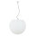 Grande lampe à suspendre pour lextérieur en blanc Ø60cm