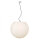 Grande lampe à suspendre pour lextérieur en blanc Ø60cm