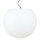 Grande lampe à suspendre pour lextérieur en blanc Ø60cm