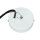 Grande lampe à suspendre pour lextérieur en blanc Ø60cm