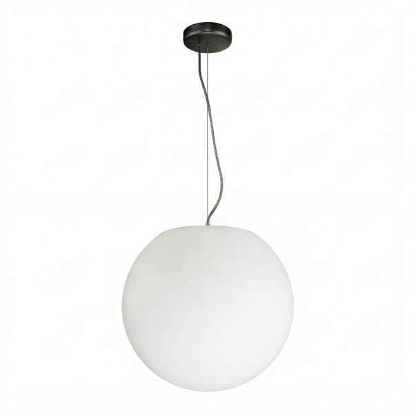 Suspension extérieure Blanc Boule Ø30cm