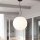 Suspension extérieure Blanc Boule Ø30cm