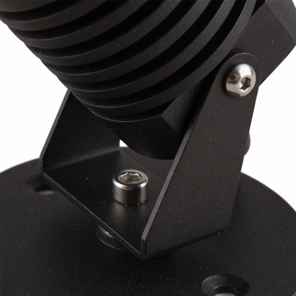 Projecteur à LED LIONEL noir Alu IP54 Lampe dextérieur