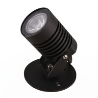 Projecteur à LED LIONEL noir Alu IP54 Lampe...