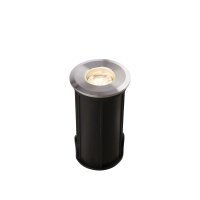 Lampe LED encastrée FIONA chrome aluminium IP67 Lampe
