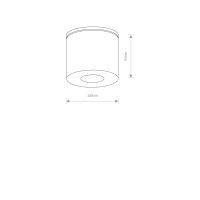 Projecteur extérieur Blanc Hexa