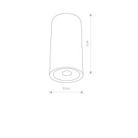 LED Spot IP54 robuste Lampe de jardin FABIANO