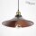 Suspension industrielle DOVER Ø30cm noir cuivre