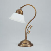 Lampe de table Art Nouveau en laiton berlinois Q6