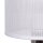 Applique murale Blanc Cristal Métal Tissu Abat-jour E27
