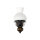 Applique rustique bois verre E27 style campagnard