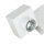 Plafonnier Quader Design Blanc Métal 2x GU10