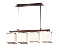 noble lampe à suspendre avec tissu Kubu de style...