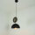 Loft lampe suspendue noir/or