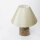 Elégante lampe de table Brella en marron