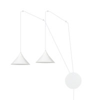 Lampe suspendue avec fiche Blanc Salon Table à manger