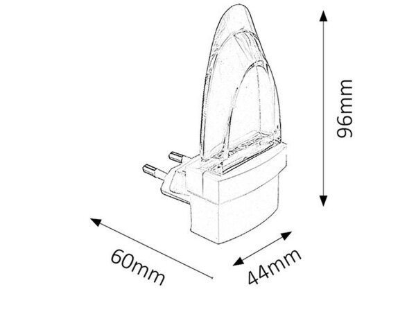 Petite veilleuse LED Chambre denfant pour prise électrique