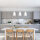 Suspension blanche Nordic Design ROGER