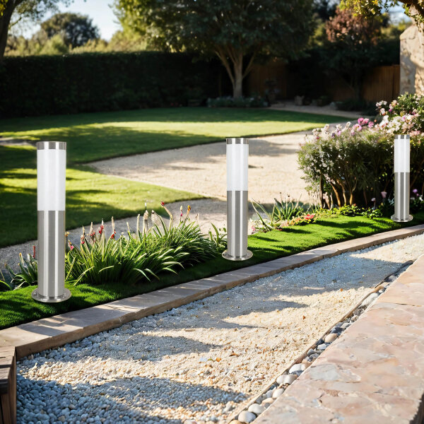 Borne déclairage extérieur en acier inoxydable IP44 Jardin