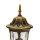 Lampe de socle extérieure Rustique en or 43 cm IP43