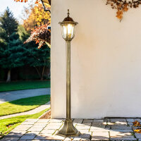 Or Ancienne lampe dall&eacute;e MILANO 1m de haut rustique